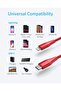 كابل USB C إلى Lightning [3 أقدام] من Powerline+II، كابل مجدول من النايلون يدعم تقنية توصيل الطاقة - 3