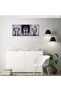 30x40 cm 3 Panel Gallery Wrapped Canvas | Purple Queen African American Wall Art | Crown Butterfly Portrait Decor - 5