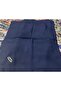 Cotton Linen Scarf with Fringed Edges - 3