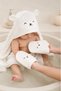 100% Cotton Baby Bath Washcloth 2 Pieces |   Soft Bamboo Towel Lamb Pattern Baby Washcloth (2 Pieces Baby Washcloth) - 3