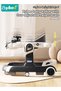 4 In 1 Baby Walker, Multifunctional U-Shape Kids Walker with Upgraded Parent Push Handle, Baby Push Walker with 4 Adjustable Height and Removable Dinner Plate for Infants Boys Girls 6 to 18 Months - 5