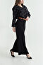 Women's Belted Pocketless Zippered Tencel Crepe Trousers - 3