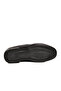 Men's Black Genuine Leather Perforated Breathable Lace-Up Casual Shoes Sensitive 3606-1 m - 5
