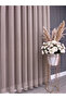 Mink Mesh Knitted Tulle Curtain I Heavy Weight I 1/2.5 Medium Pile I Non-Crinkle I No Ironing Needed I Suitable for Any Room I Ready for Cornice Installation - 4