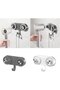 Magnetic Hair Dryer, Holder with Hook Wall Mount Suction Cup, Hair Dryer Organizer Cable Management, 16*10*6 - 5