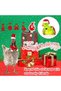 12-Piece Mini Christmas Pet Santa Hat & Scarf Set, Classic Small Hats with Adjustable Chin Strap for Chicken Cat Dog Hamster, Party Gift (Small) - 2
