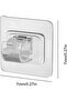 10 curtain rod brackets, no drilling required, adhesive hook type, curtain rod fasteners - 3