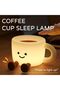 Dimmable & Color-Changing Silicone Coffee Cup Night Light (USB rechargeable). - 2