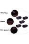 5-Piece Multi-Purpose Mini Birdcage Bathtub Feeder - Coffee - 6