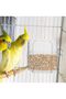transparent external birdcage feeder trays - 6