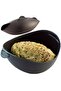 Bread Baking Molds, Bread Baking Trays (2-Piece Set), Silicone Bread Maker, Silicone Bread Bowls & Baking Pans for Homemade Bread - Coffee Brown