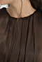 Beli Stone Accessory Evening Dress - Brown - 3