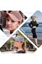 Sun hat, wide-brimmed 2-pack, UV protection, knit running hat, ponytail friendly, quick-dry, beige/grey - 5