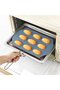 9-hole silicone baking mold, non-stick shell-shaped cupcake mold, heat resistant up to 230°C, oven and microwave safe, easy to clean. - 3
