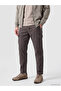Brown Regular Fit Men's Cargo Pants