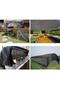 3x4m Heavy-Duty Black Garden Shade Cloth with Eyelets & Reinforced Edges - 4