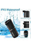 Automatic Soap Dispenser with Infrared Sensor (380ml Capacity, 4 Adjustable Speeds, USB Rechargeable, IPX5 Waterproof, Black) - 4