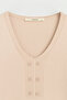 Plus Size Knit Sweater - Stone - 2