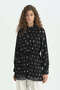Beli Gathered Polka Dot Tunic - Polka Dot - 2