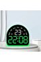 Multifunctional digital alarm clock ambient light temperature display LED clock 3 brightness levels automatic dimming desk