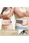Abdominal massage device - Heating massage - Relaxation Digestion - Portable Wireless - 27x15x11cm - 4
