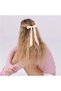 Magnetic Hair Clips, 3-pack, Soft 2-in-1 Design, Red, Black, Magnetic Bow Hair Clips, Bow Design, Seamless Bow Hair Clips, Champagne - 6