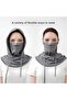 3-pack sun protection face masks with neck protector, UV protective, breathable, full-head cover. - 4