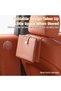 Leak-proof car trash can, universal hanging trash bag, multi-purpose outdoor travel organizer, truck collapsible trash can, SUV home office (red) - 4