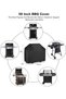 Barbecue Grill Cover Gas Lid Rain Protective Waterproof Tarpaulin Outdoor 145x61x117cm - 5