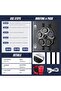 Musical Boxing Machine - Wall Boxing Trainer - Interactive Training - LED Rhythm Lighting - 43x43x5 cm - 2