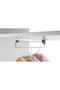 Two-piece extendable clothes hanger set, 30-55cm, Extendable clothes rod for wardrobes - 3