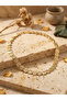 Saaden Pullu Self-Patterned Gold Necklace - 3