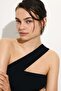 Padded-cup one-shoulder swimsuit - 2