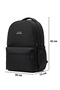 Basic School Bag and Pencil Case Set – Three-Compartment, Large Volume School Backpack - 6