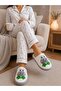 Soft Plush House Slippers with Frog Figure Teddy Women's House Slippers Dowry Slippers Stc1322 - 3