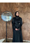 Fairy Spanish Sleeves, Draped Bust, Waist Detail, Chiffon Hijab Evening Dress - 4