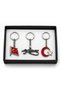Set of 3 Turkish Flag and Atatürk Signed National Theme Keychains - 2
