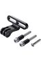 2-Piece Bicycle Handlebar Stand for GoPro, Garmin, Flashlight - All-Metal Bicycle Handlebar Camera Mount with M5*40mm Shoulder Bolt