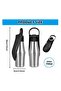 Dog water bottle - 750 ml - 180° foldable - Stainless steel - Leak-proof - 2