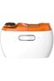 3-in-1 electric automatic nail clippers w/polishing Func - safe nail trimmer - 2 Adj. speeds - For seniors - adults - & children (orange)
