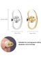 6 earring back inserts, earring accessory support lifter replacement kit - 2