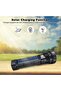 Solar & USB Rechargeable LED Emergency Flashlight (1200mAh), 3-mode waterproof torch for outdoor use. - 6
