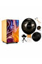 Premium Handpan Drum & Cajon Drum Combo Set with Carry Bag, Stand, Mallets & Cleaning Cloth | Steel Hand Pan Musical Instrumen - 2