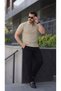 Men's Short Sleeve Collared T-Shirt - 2