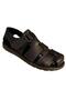 231201 Men's Genuine Leather Closed Toe Anatomical and Comfort Sole Daily Sandals - 3