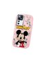 Mi 12t Compatible Case Camera Protector Pink Silicone Couple Phone Case Character Patterned - 3
