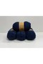 Yarn Bee Ss Low Piiling Ebruli Export Surplus Hand Knitting Yarn 400Gr - Navy Blue - 2