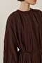 Noemi Crush Vual Dress Brown - 4