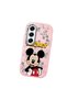 Tecno Camon 40 Compatible Case Camera Protector Pink Silicone Couple Phone Case Character Patterned - 3