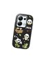 Poco M6 Pro 4g Compatible Case Camera Protector Black Silicone Couple Phone Case Panda Pattern - 3